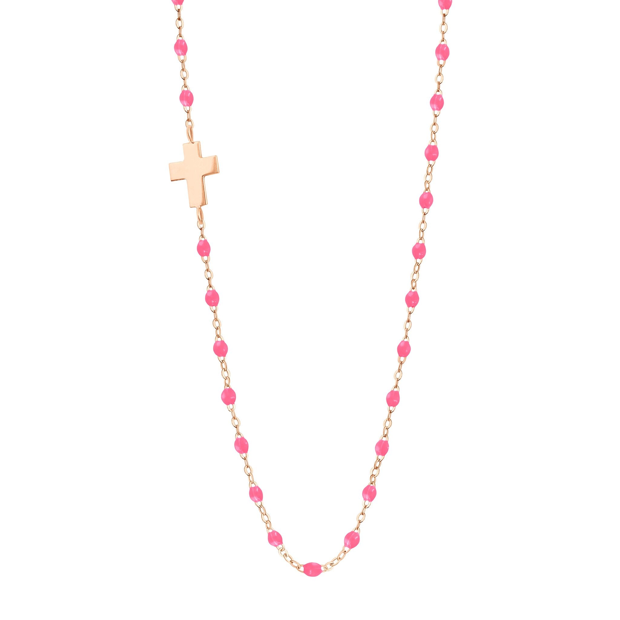 Collier macramé Quartz Rose – Lueur Rosée | Mélodie Créations Oniriques