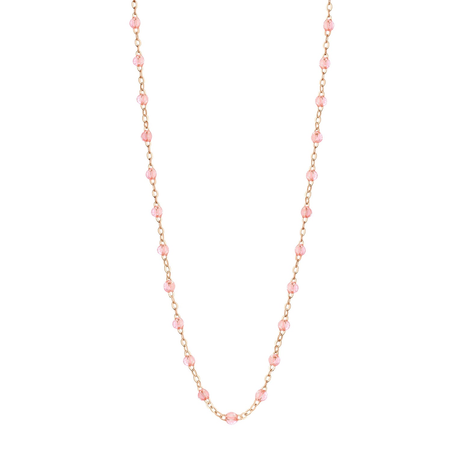 Gigi Clozeau - Collier rosée Classique Gigi, or rose, 50 cm