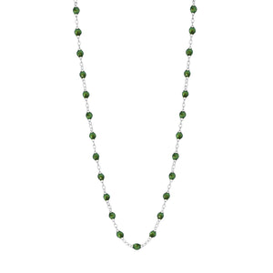 Gigi Clozeau - Collier scarabée Classique Gigi, or gris, 45 cm