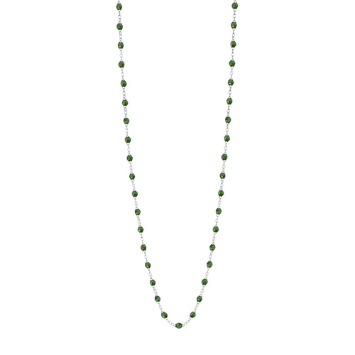 Gigi Clozeau - Collier scarabée Classique Gigi, or gris, 60 cm