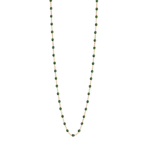Gigi Clozeau - Collier scarabée Classique Gigi, or rose, 60 cm