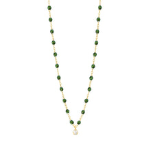 Gigi Clozeau - Collier scarabée Gigi Suprême, or jaune, 1 diamant, 42 cm