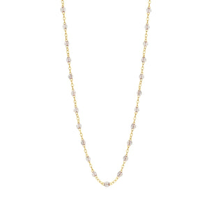 Gigi Clozeau - Collier sparkle Classique Gigi, or jaune, 45 cm