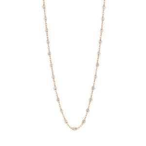 Gigi Clozeau - Collier sparkle Classique Gigi, or rose, 42 cm
