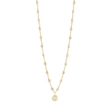 Gigi Clozeau - Collier sparkle Puce diamants, or jaune, 42 cm