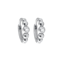 Gigi Clozeau - Créoles Lucky, diamants, or blanc