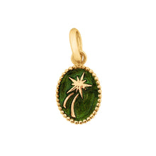 Gigi Clozeau - Pendentif Etoile Espoir résine scarabée, or jaune