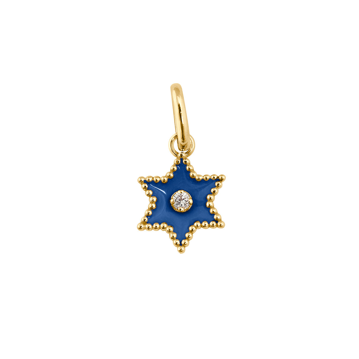 Pendentif juif Main de Fatma en Or Jaune Hannah - P133.3