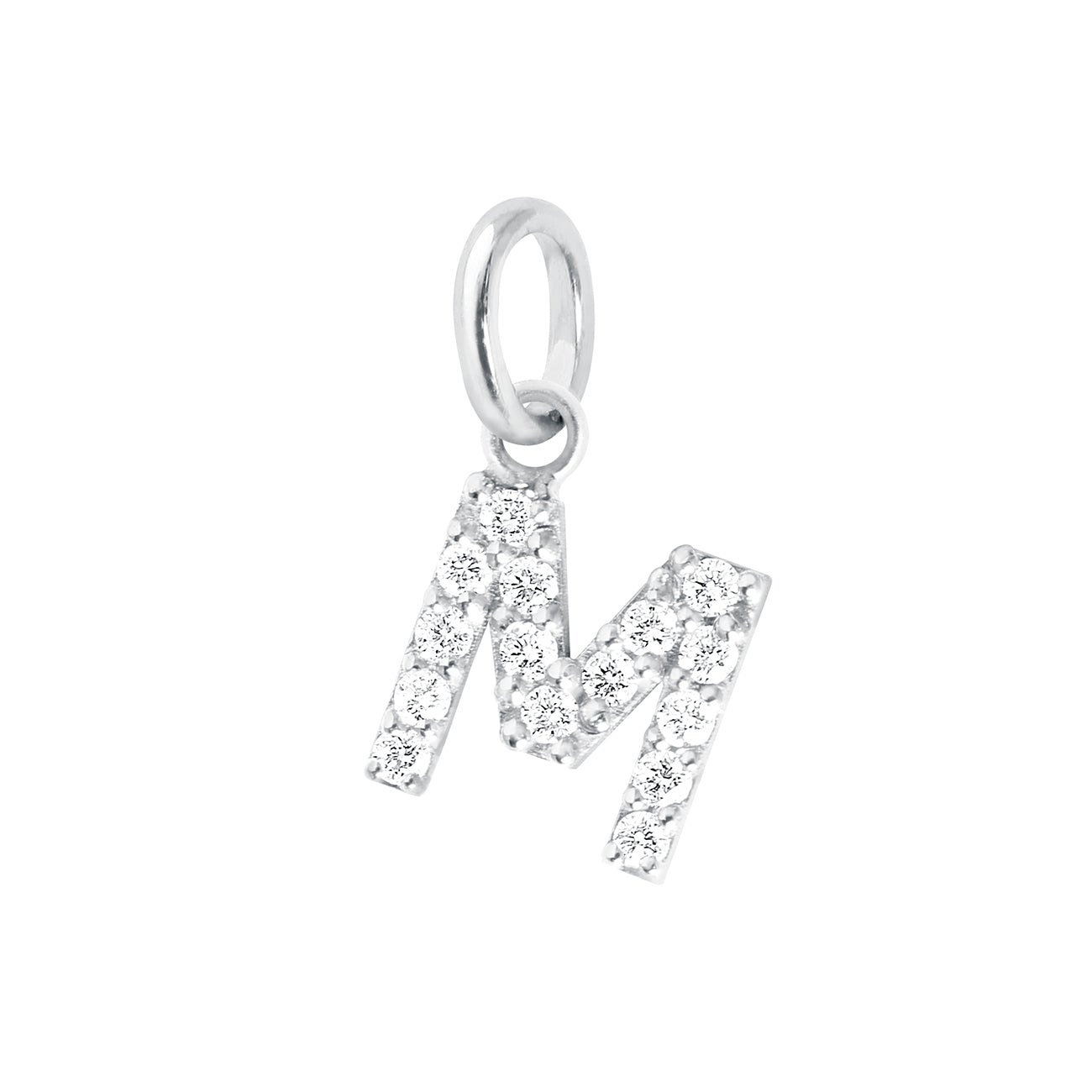 Gold letter sales m charm