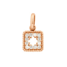 Gigi Clozeau - Pendentif Trésor, diamants, or rose