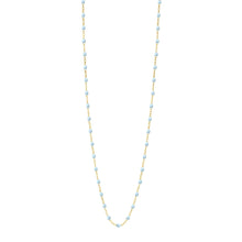 Gigi Clozeau - Sautoir bleu layette Classique Gigi, or jaune, 60 cm