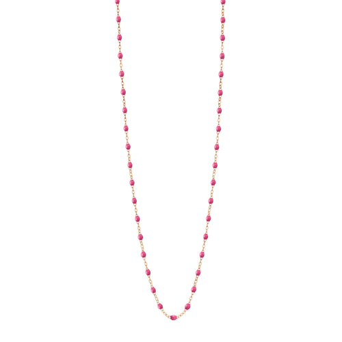 Gigi Clozeau - Sautoir bonbon Classique Gigi, or rose, 86 cm