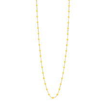 Gigi Clozeau - Sautoir citron Classique Gigi, or jaune, 60 cm