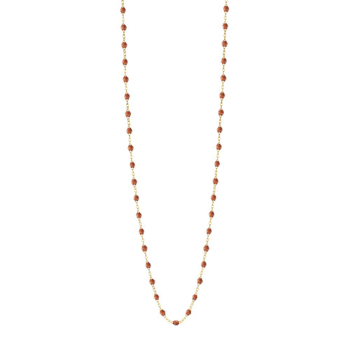 Gigi Clozeau - Sautoir fauve Classique Gigi, or jaune, 86 cm