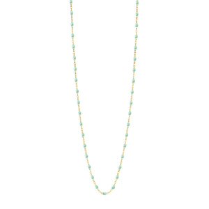 Gigi Clozeau - Sautoir jade Classique Gigi, or jaune, 60 cm