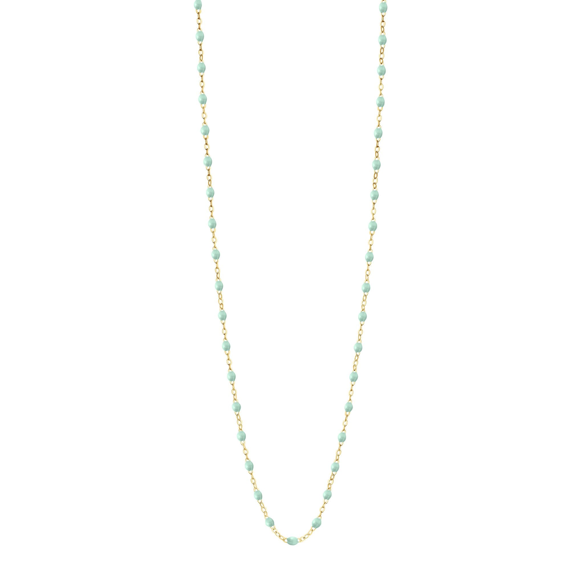 Gigi Clozeau - Sautoir jade Classique Gigi, or jaune, 86 cm