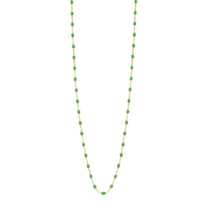 Gigi Clozeau - Sautoir prairie Classique Gigi, or jaune, 60 cm