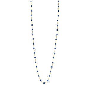 Gigi Clozeau - Sautoir prusse Classique Gigi, or jaune, 86 cm