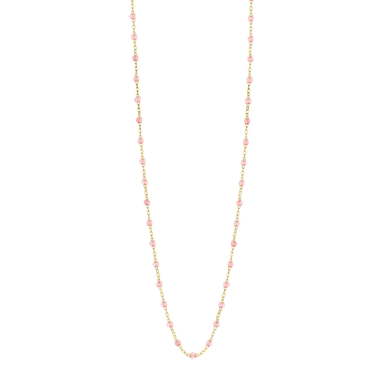 Gigi Clozeau - Sautoir rosée Classique Gigi, or jaune, 60 cm