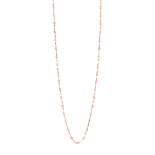 Gigi Clozeau - Sautoir rosée Classique Gigi, or rose, 86 cm