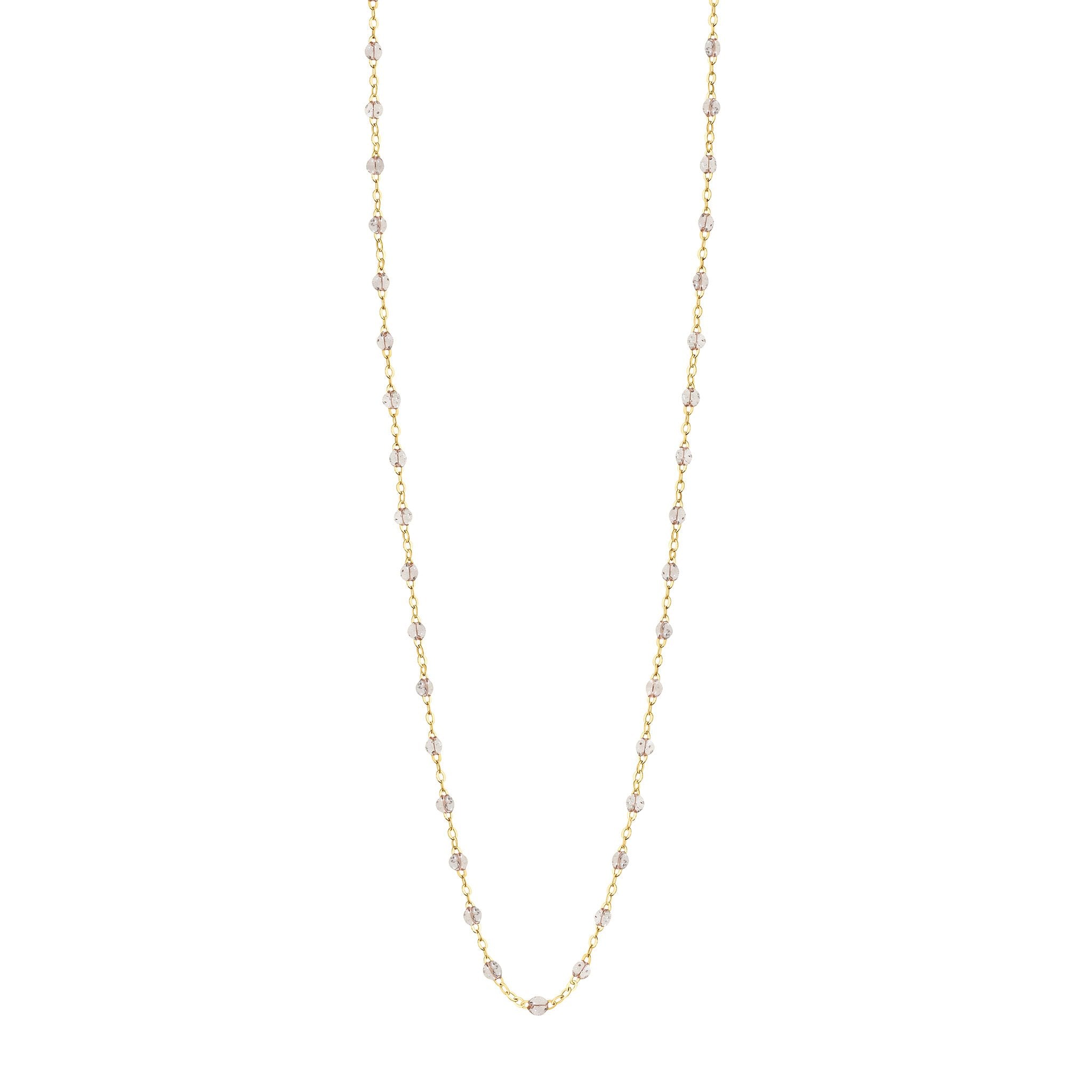 Gigi Clozeau - Sautoir sparkle Classique Gigi, or jaune, 86 cm