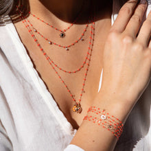 Gigi Clozeau - Bracelet corail Classique Gigi, or rose, 19 cm